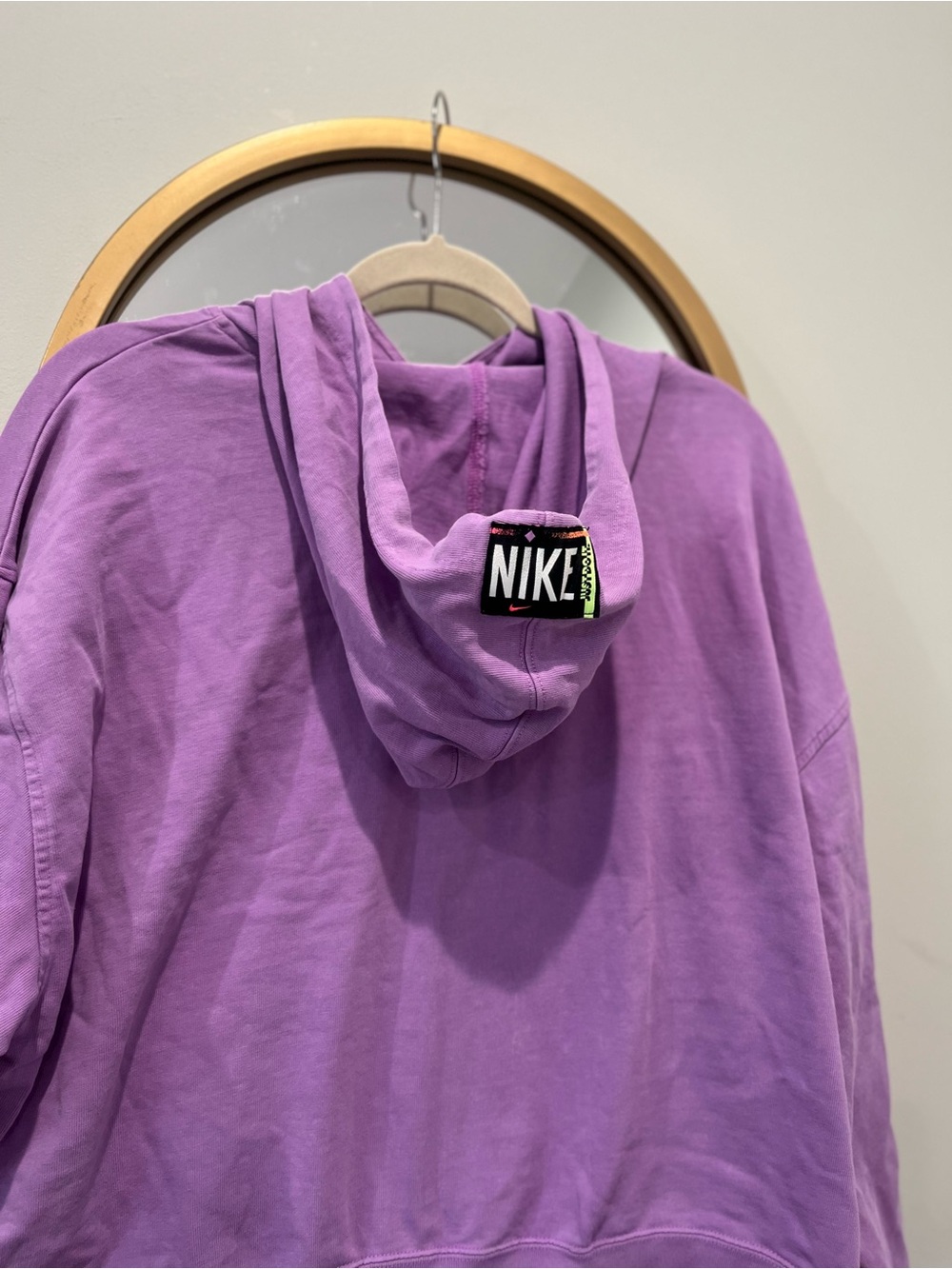 Nike Lavender Pullover Hoodie with Cool Hood Logo (size L) OPEN TO TRADES!